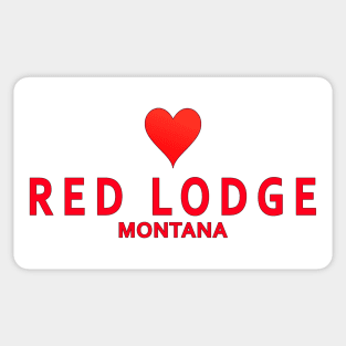 Red Lodge Montana Sticker